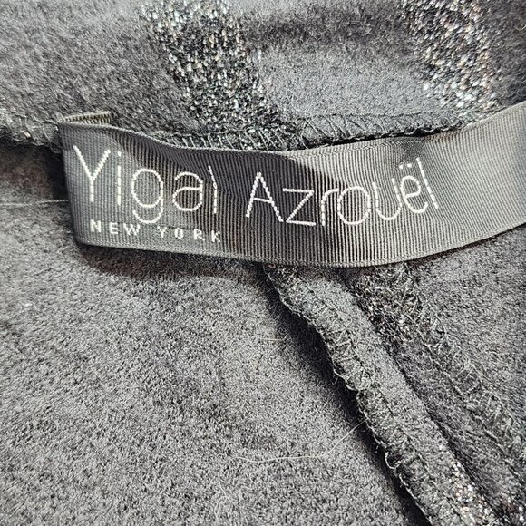 Yigal Azrouel Black Woolen Sheath Dress, Women's 4 - Picture 7 of 12